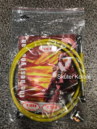 Gambar HEL Hydraulic Kabel Rem All Vespa Matic 130mm - Yellow dari skuterkoloni Kab. Badung 1 Tokopedia