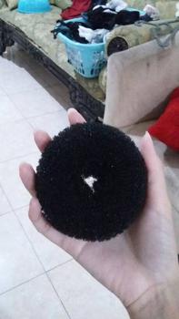 Product Review of bun hair donut size M / sanggul / cepolan from Tokopedia customer review 0