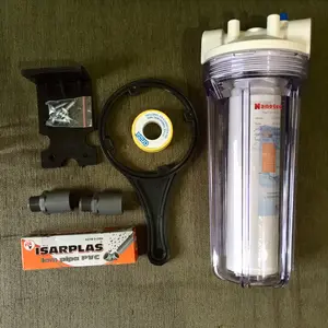 Paket Satu Tabung Filter Saringan Air Siap Pakai utk Air Keruh