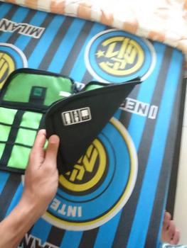 Product Review of BudgetGadget Tas Gadget Organizer Pouch Travel Bag Portable Case from Tokopedia customer review 0
