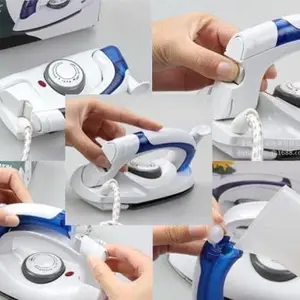 MINI IRON ELECTRIC STEAM SETRIKA SETERIKA UAP KECIL MINI LISTRIK LIPAT