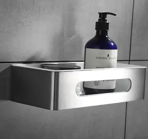 Rak datar stainless / tempat sabun datar stainless