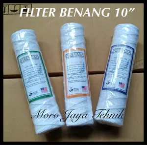 Filter Benang 10” String Wound Sediment Filter Air Benang 10 Inch