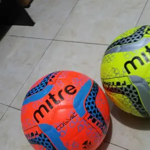 BOLA FUTSAL SIZE 4 MITRE HURICANE DAN COSMIC FREE PENTIL MODEL TEMPEL PVC