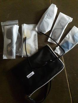 Product Review of Kacamata pria wanita klip on clip on 2201 2215 2218 2256 free 5 lensa from Tokopedia customer review 1