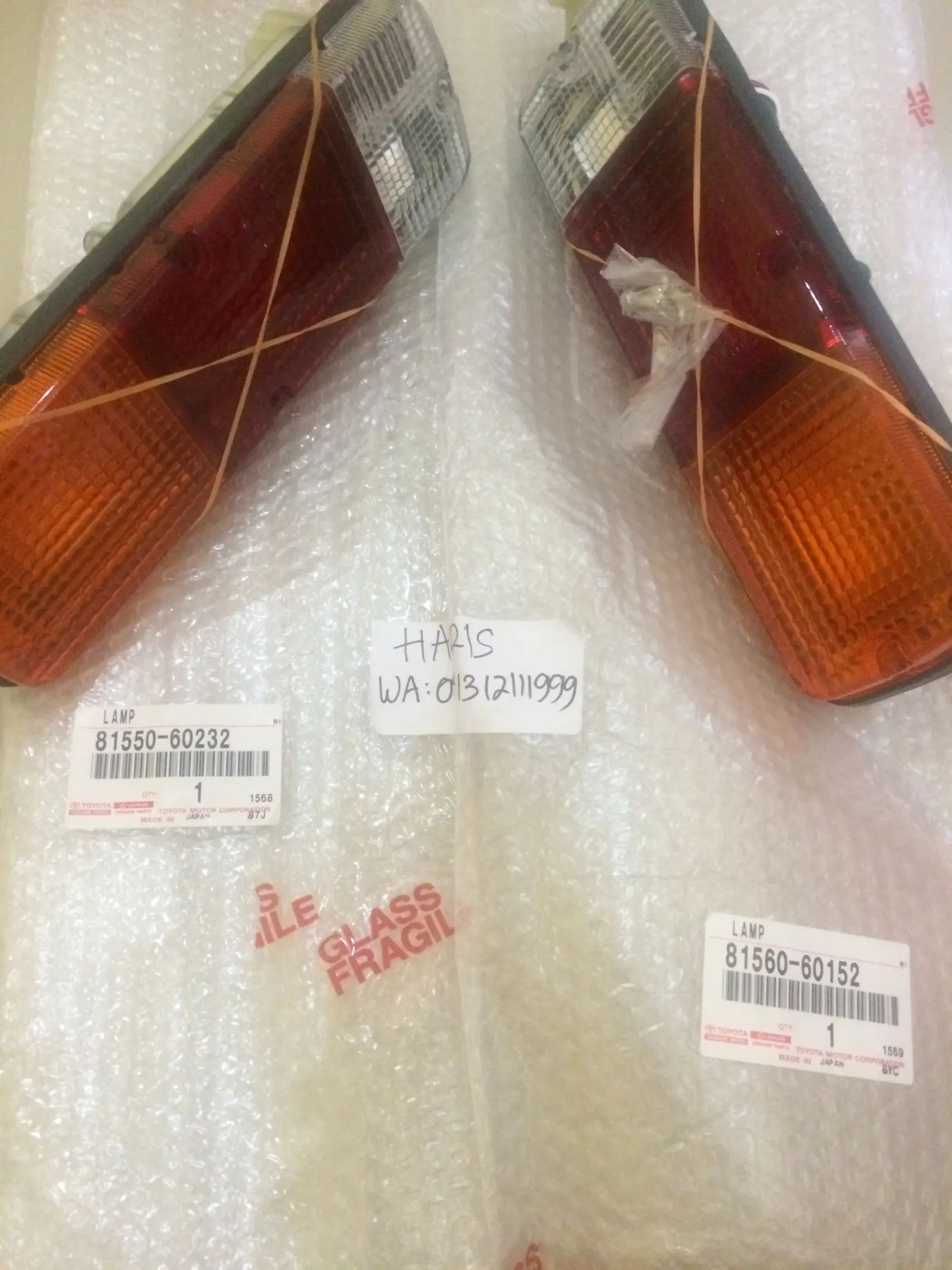 Toyota Koito Stoplamp Hardtop FJ40 BJ40 Ori 100% Kualitas Asli Set 2 Pcs Kompatibel FJ BJ