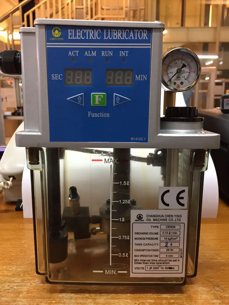 CEN04 type presure-relief electric lubricator made in taiwan(chenying)