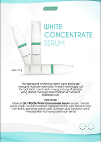 Gambar dr Faccia White Concentrate Serum - Serum FLEK (03 001 000) dari Theraskinbest Kota Administrasi Jakarta Barat 1 Tokopedia