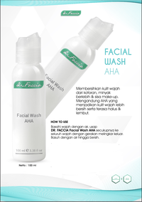 Gambar dr Faccia Facial Wash AHA ( 02 001 005 ) dari Theraskinbest Kota Administrasi Jakarta Barat 1 Tokopedia