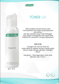 Gambar dr Faccia - Toner WX- Toner Whitening ( 02 007 006) dari Theraskinbest Kota Administrasi Jakarta Barat 1 Tokopedia