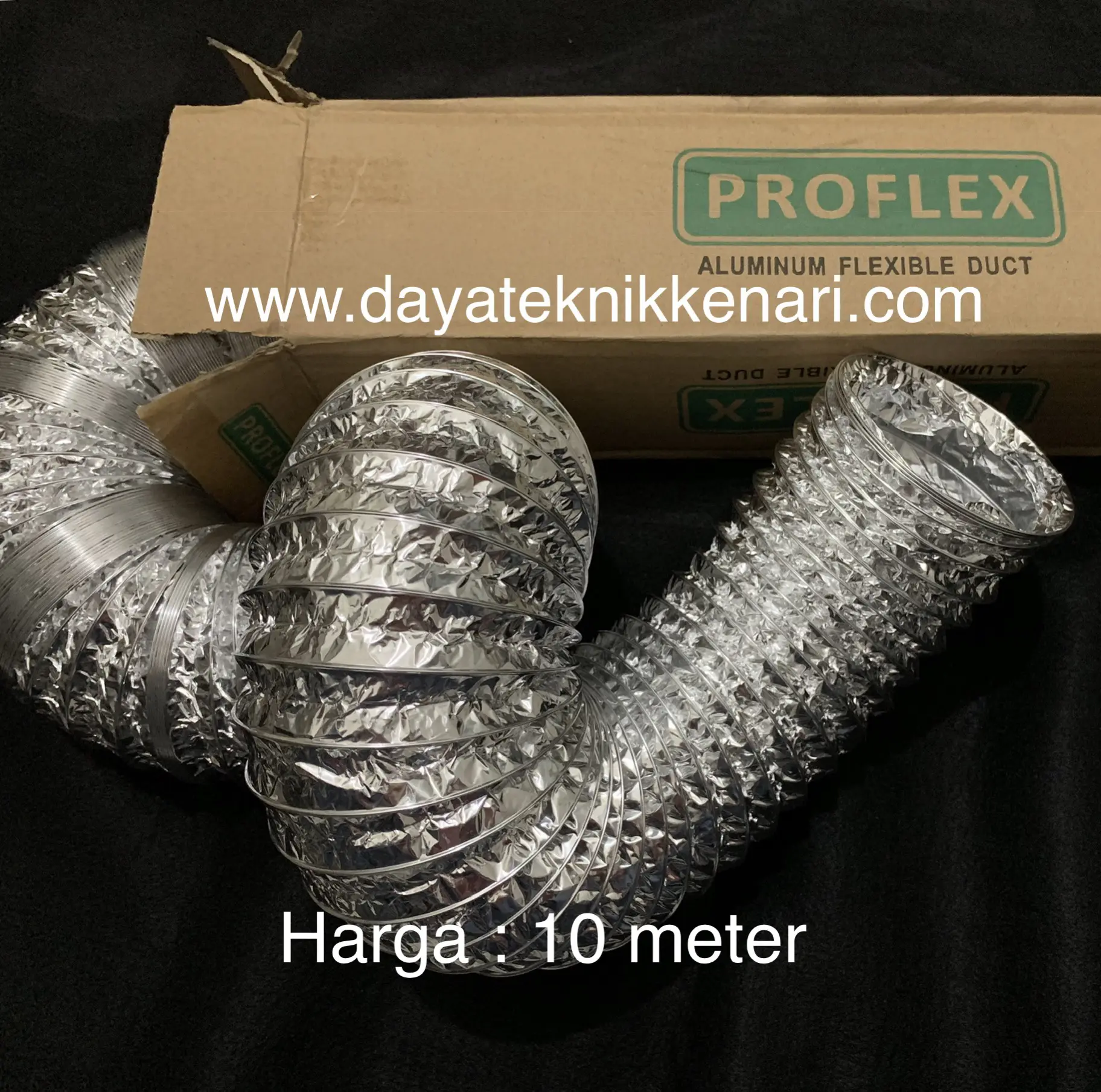 Flexible Round Duct flexible duct 150mm 6 inchi 10meter