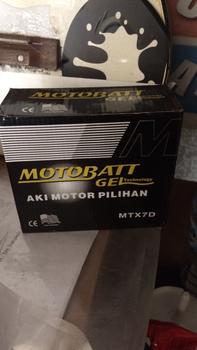 Product Review of AKI Motobatt MTX7D Tiger / SCORPIO / NOUVO from Tokopedia customer review 0