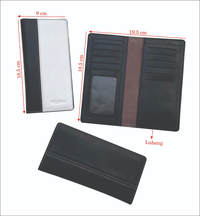 Gambar Samsung Galaxy Note 10 plus Leather Case Wallet Black and White dari PoshLeatherCase Kota Administrasi Jakarta Barat 3 Tokopedia