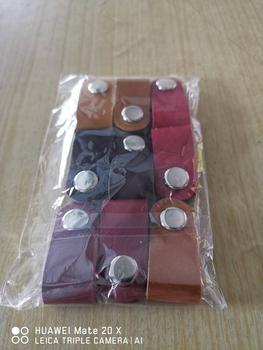 Product Review of Klip Kabel Kulit Sapi Asli | Model Simple 1 Pcs | Warna Maroon from Tokopedia customer review 0