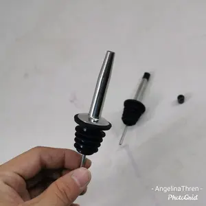 Pourer botol / corong botol minuman stainless steel