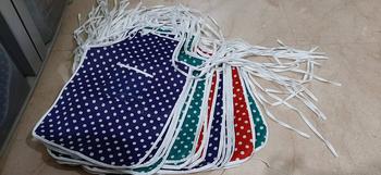 Product Review of Celemek TK Apron Masak Anak Kain Motif from Tokopedia customer review 0