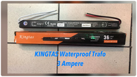 Gambar KINGTAS Waterproof Trafo Outdoor 12 Volt 3 Ampere dari CV. Sumber Cahaya Baru Kota Administrasi Jakarta Barat 1 Tokopedia