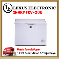 Gambar FREEZER SHARP | FRV200 | CHEST FREEZER PROMO MURAH | 200 LITER dari lexus electronic mall Kota Bogor 1 Tokopedia