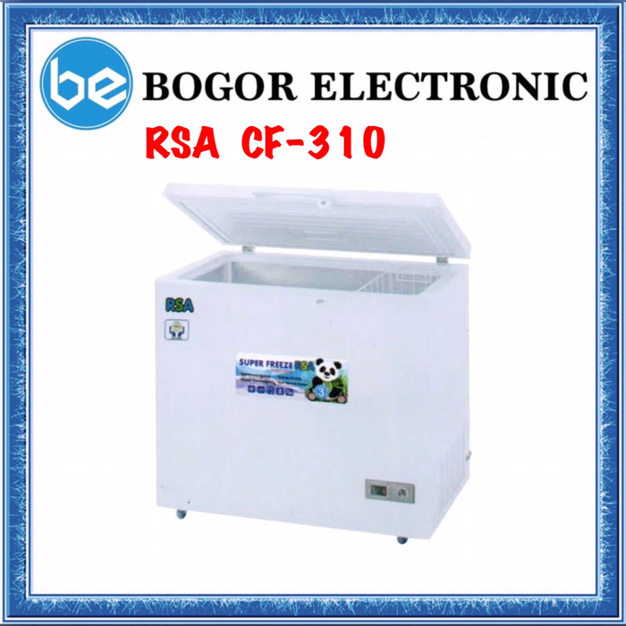 Gambar CF-310 | CF310 | CF 310 | CHEST FREEZER 310 LITER | CHEST FREEZER RSA dari Bogor Electronic Kota Bogor Tokopedia