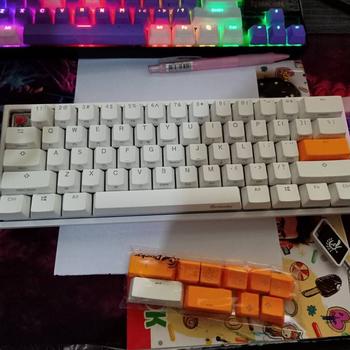 Product Review of Ducky One 2 Mini RGB LED 60% Pure White Mechanical Gaming Keyboard from Tokopedia customer review 2