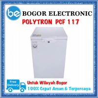 Gambar CHEST FREEZER MURAH | CHEST FREEZER POLYTRON | PCF117 | PCF 117 dari Bogor Electronic Kota Bogor 1 Tokopedia