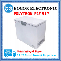 Gambar CHEST FREEZER MURAH | CHEST FREEZER POLYTRON | PCF317 | PCF 317 dari Bogor Electronic Kota Bogor 1 Tokopedia