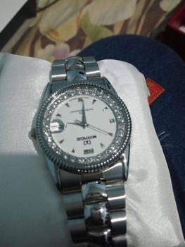 Product Review of Mirage Watch - Jam Tangan Analog Wanita Casual Silver Permata RX M Tahan Air Kaca Stainless Watches from Tokopedia customer review 0