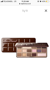 Gambar Too Faced Chocolate Bar Eyeshadow dari Shop from Home Jakarta Barat 1 Tokopedia