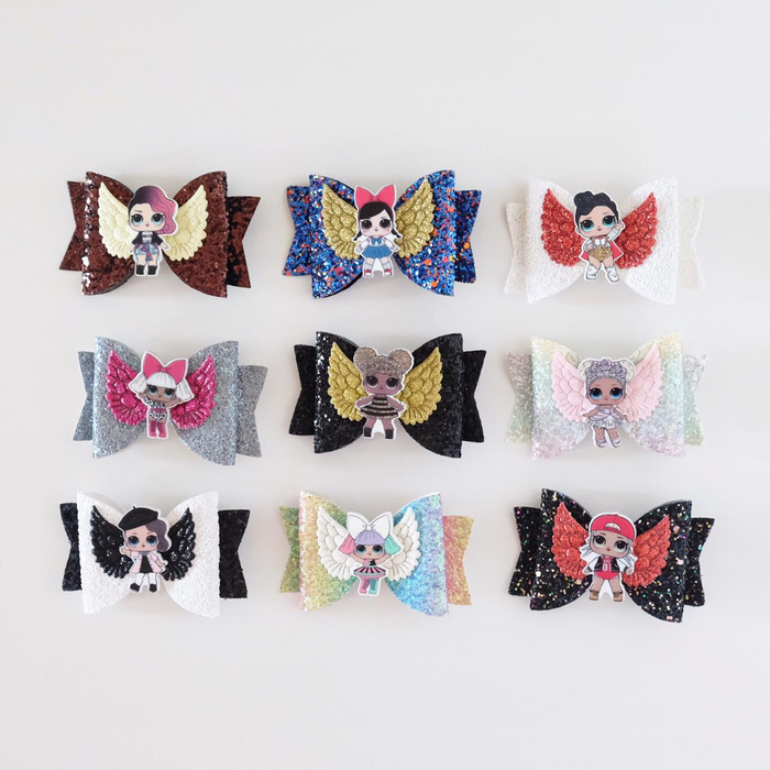 Gambar LOL Glitters Ribbon Clip - Jepit Fashion Anak KOREA Premium Import dari LilyMetro Accessories Kota Administrasi Jakarta Utara Tokopedia