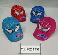 Gambar Topi pad anak balita laki-laki 1-2 tahun spiderman sporty keren dari sweety bb_shop Kota Surabaya 2 Tokopedia