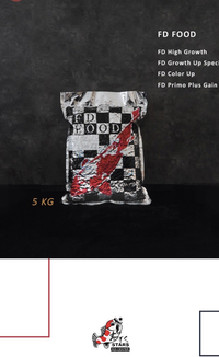 Gambar FD Food High Growth / Pure Build Up size M 5 kg dari stars koi Kota Bandung 1 Tokopedia