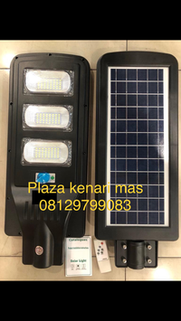 Gambar Lampu jalan led panel surya 60w matahari pju led solar sel 60 watt dari wewe electric Kota Administrasi Jakarta Pusat 1 Tokopedia