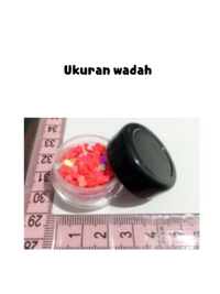 Gambar Glitter puzzle glitter sprinkle mozaic nail art decoration craft dari Done Handymade Kota Administrasi Jakarta Barat 3 Tokopedia