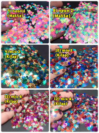 Gambar Glitter puzzle glitter sprinkle mozaic nail art decoration craft dari Done Handymade Kota Administrasi Jakarta Barat 2 Tokopedia