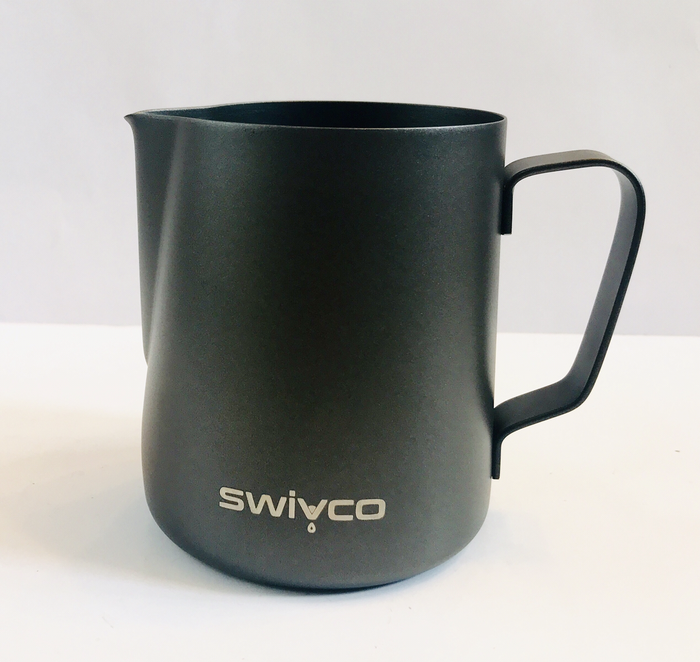 Gambar Milk Jug Swivco 350ml Mulut Lancip , MJ-SW350 dari Swivel Coffee Kota Administrasi Jakarta Barat Tokopedia