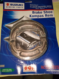 Gambar KAMPAS REM BELAKANG SUZUKI SHOGUN / SMASH ORIGINAL SGP dari Rodamas2 Kota Administrasi Jakarta Barat 3 Tokopedia