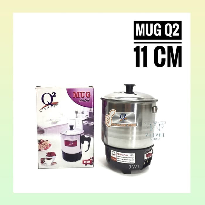 Gambar MUG/PANCI ELEKTRIK Q2 11CM/ PEMANAS AIR dari limanshop9 Jakarta Barat Tokopedia