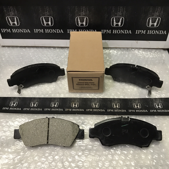 Gambar Kampas rem Jazz GD3 City GD8 45022 SEL Depan Brake pad Brio Genio dari IPM HONDA Kota Administrasi Jakarta Utara Tokopedia