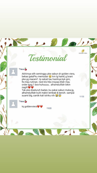 Gambar Golden Viera FREE JARING SABUN /3pcs dari lummyskinid Kota Surabaya 4 Tokopedia