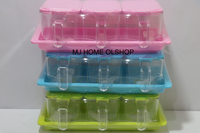 Gambar Tempat bumbu hawaii / Spice Container Ayaka isi 3 dari MJHOMEOLSHOP Kab. Tangerang 2 Tokopedia