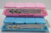 Gambar Tempat bumbu hawaii / Spice Container Ayaka isi 4 dari MJHOMEOLSHOP Kab. Tangerang 4 Tokopedia