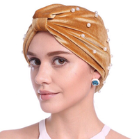 Gambar Turban Instan Dewasa velvet beludru dari Sikumont Kab. Bogor 1 Tokopedia