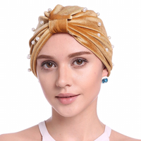 Gambar Turban Instan Dewasa velvet beludru dari Sikumont Kab. Bogor 2 Tokopedia