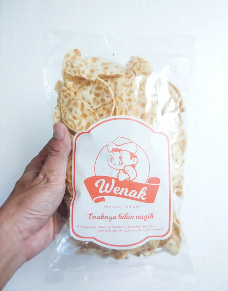 Keripik Tempe Oven Snack Tempe Panggang Special Halal Enak