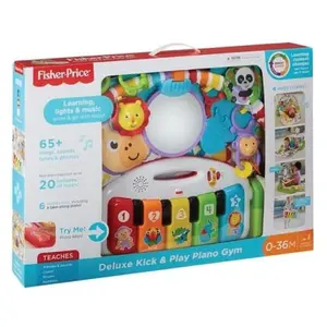 Fisher Price deluxe kick and play piano gym
