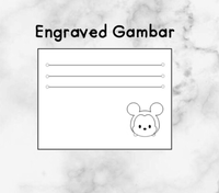 Gambar TAMBAHAN ENGRAVED GAMBAR ONLY dari BlinkzStore Jakarta Utara 1 Tokopedia