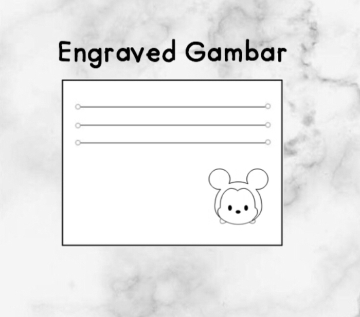 Gambar TAMBAHAN ENGRAVED GAMBAR ONLY dari BlinkzStore Jakarta Utara Tokopedia