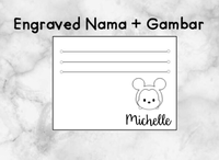 Gambar TAMBAHAN ENGRAVED NAMA + GAMBAR dari BlinkzStore Jakarta Utara 1 Tokopedia