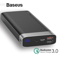 Gambar Power Bank 20000 mah Baseus Qualcomm 3.0 fast charging Original 100% dari Brev shop_NEW Kota Administrasi Jakarta Utara 1 Tokopedia