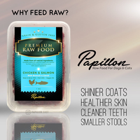 Gambar Papillon Raw Dog Food Chicken + Salmon - Makanan Snack Anjing Kucing dari Papillon East Jakarta Barat 2 Tokopedia